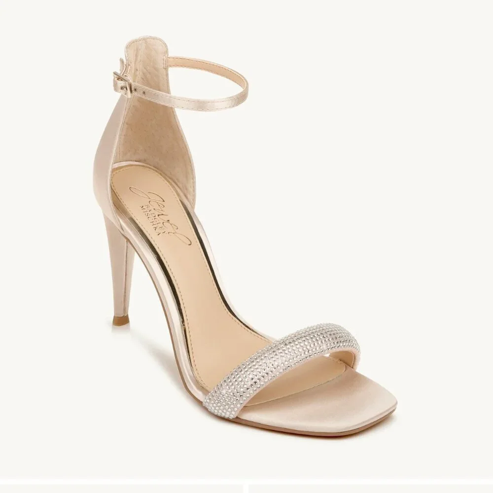 Badgley Mischka Easter Ankle Strap Stiletto